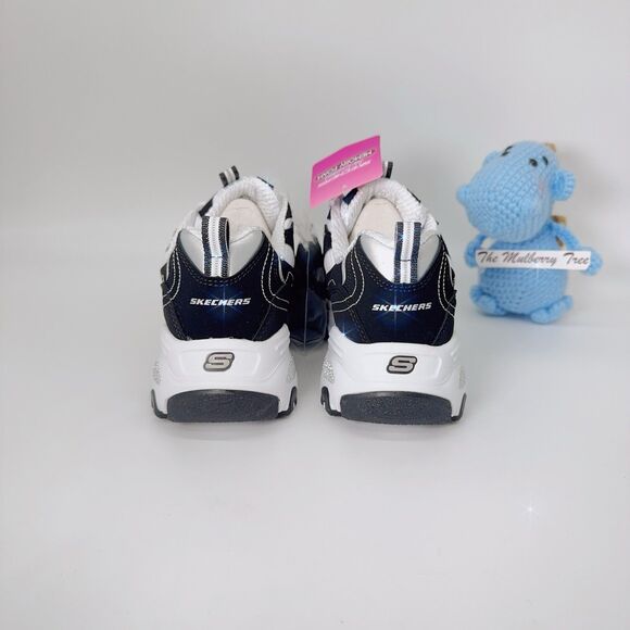 Skechers Womens D'Lites Biggest Fan Super Comfort Memory Foam Size 7 Eur 37 UK 4 - Picture 4 of 8